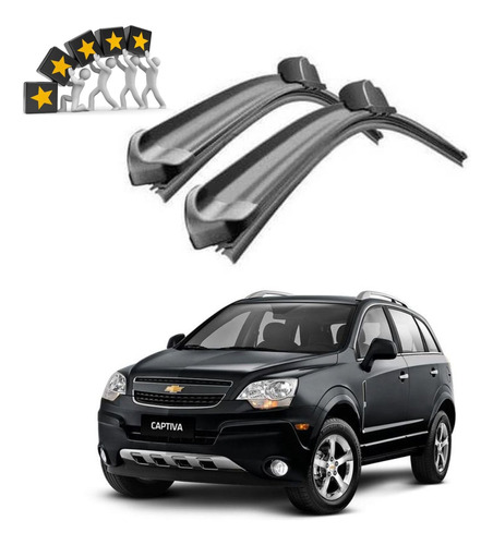 Plumas Limpiaparabrisas Banana Chevrolet Captiva 2008 A 2016