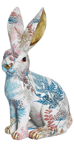 Estatua De Conejo, Escultura De Conejo De Resina, Arte Decor