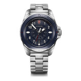 Reloj Journey 1884 Dial Azul Correa Acero Inox Victorinox