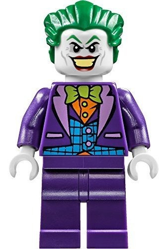 Lego Dc Comics Super Heroes Batman Minifigure The Joker Blue