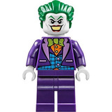 Lego Dc Comics Super Heroes Batman Minifigure The Joker Blue