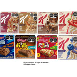 Superpack Barras Cereales Kellogg's Incluye 10 Cajas Surtido