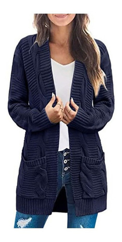 2022 Abrigo Largo Mujer Chaquetas Mujer Elegantes Cardigan