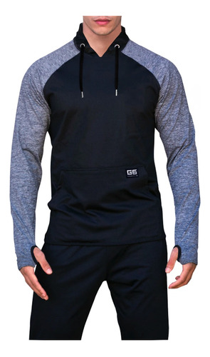 Buzo Deportivo Térmico C/ Capucha Hombre Running Crossfit G6