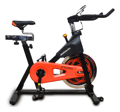 Bicicleta Fija Spinning Athletic 2100bs Disco 18kg