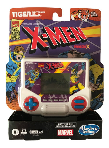 X-men Tiger Electronics Videojuego Retro Lcd Portatil Hasbro