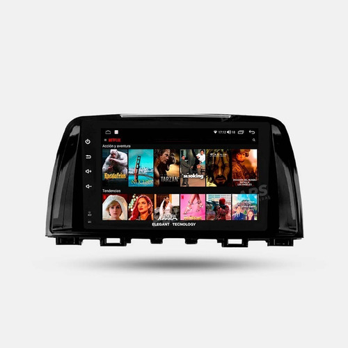 Autoradio Android 11 Mazda 6 2013-2018 4+64gb 8core Qled Foto 5
