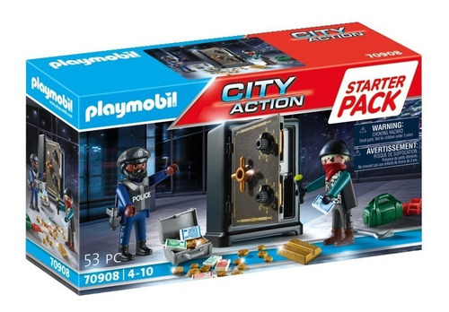 Playmobil Starter Pack Caja Fuerte 70908