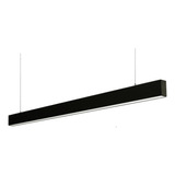 Pack 2x:  Gabinete Moderno Led 1.20m Suspender 40w Lineal