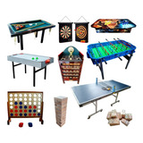 Arcade Metegol Sapo Tejo Ping Pong Jenga Domino Mini Pool