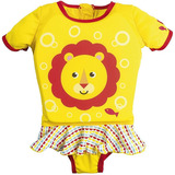 Chaleco Salvavidas Niños Piscina Tipo Vestido De Baño 93523 Color Amarillo Talla S/m---m/l