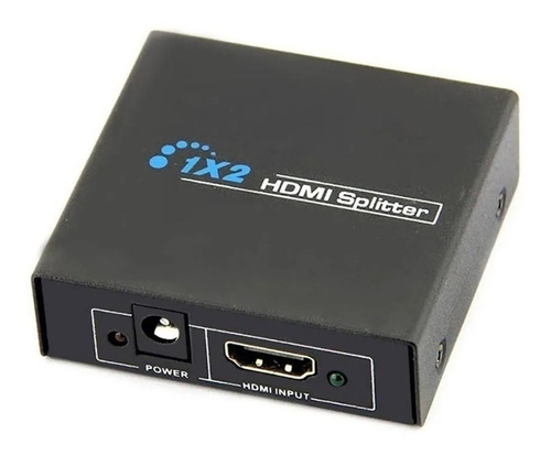 Splitter 1x2 Distribuidor De Sinal Hdmi 3d Duplicado Tv