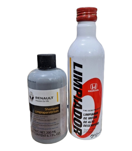 Kit Honda Original Liquido Limp. Inyectores, Limpiaparabrisa