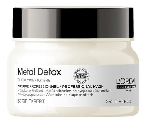 Loreal Professionel Metal Detox Máscara 250 Ml