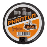 Kit 5 Chumbinho Phanton 5.5mm - Fixxar - 625 Und