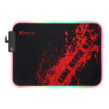 Mouse Pad Gamer Xtrike-me Mp-602 Luz Rgb 350x250mm Antideslz