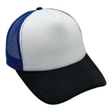 Gorras Trucker 2 Colores Y Frente Blanco Calidad Premium