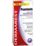 Psoriasis Champú Medicado, Más Acondicionador, 8 Oz.