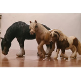 Animales Coleccionables Schleich Familia De 3 Caballos