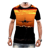 Camiseta Camisa Avião Aviação Ais Bus Aeroporto Airplane 2
