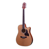 Violão Crafter Aço Folk Cutaway De-7 N Com Equalizador S1 