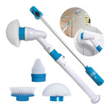Mop Limpeza Escova Elétrica 360 Esfregão 3 Em 1 Recarregável