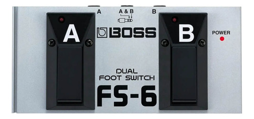 Pedal De Footswitch Duplo Boss Fs-6