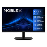Monitor Led Noblex 27 Full Hd Va Antiglare Color Negro