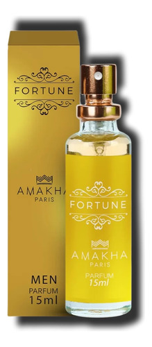 Perfume Fortune  Amakha Paris 15ml Excelente P/bolso Men