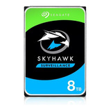 Hd Seagate Cftv 8tb Skyhawk 7200 Rpm 256mb 3.5 St8000ve001