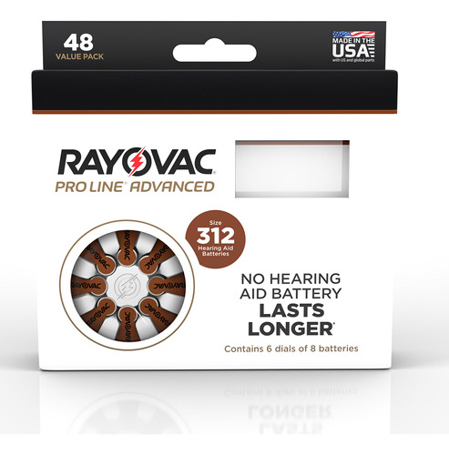 Rayovac Proline Advanced Mercury-free - Bateras De Audfonos