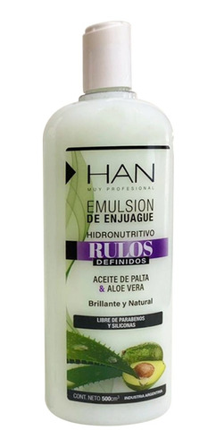 Acondicionador Para Cabello Ideal Uso Profesional Han 500ml