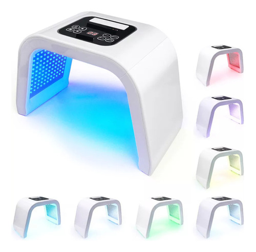 Máscara Facial Terapéutica Led 3dx 7 Cores - 110v/220v