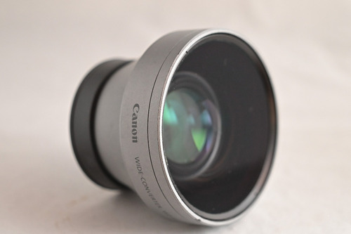 Lente Canon Wide Converter Wd-h43 0.7x Ideal Video Diam43mm