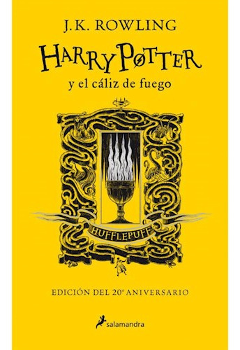 Libro 4. Harry Poter Y El Caliz De Fuego ( Hufflepuff ) 20 A