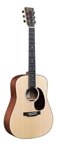 Guitarra Electroacústica Martin Djr-10e Sitka Spruce Orientación De La Mano Diestro Color Natural