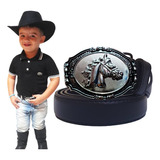 Cinto Fivela Country Infantil Rodeio Unissex Full