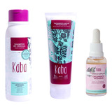 Kit Kaba Shampoo De Cebolla +  Tratamiento + Tonico Capilar