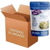 Kit 5 Konjac Massa Mf 270g - Macarrão Milagroso Zero Carbo Sabor Linguini