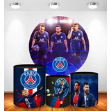 Conjunto Kit Painel + Trio Cilindro Time Psg Capa Malha Novo