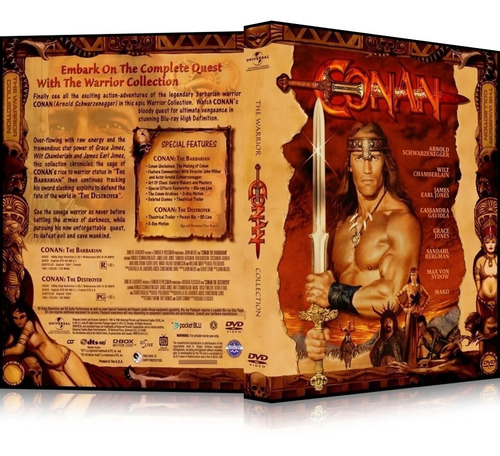 Box Conan / O Bárbaro / O Destruidor [ 1982 - 1984 ] Duplo