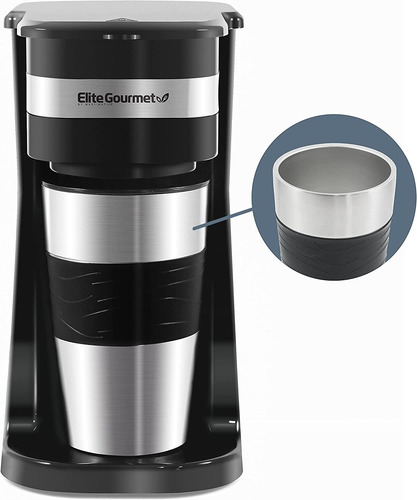 Elite Gourmet Ehc111a Cafetera Compacta Personal De Un Solo 