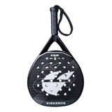 Paleta Padel Soberbia Diamante Potencia Full Carbono. Atila Color Negro