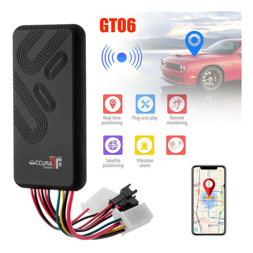 Gt06 Coche Gps Gsm Sim Gprs Camión Localizador Antirrobo