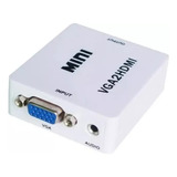 Conversor Adaptador  Vga / Hdmi