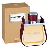 Protocol Pour Homme Eau  De Toilette 100ml Emper Emirados Árabes Unidos Perfume Importado Masculino Novo Original Lacrado Na Caixa 