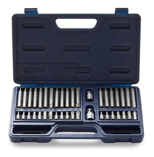 Juego Puntas Torx Allen Multiestria Bremen Profesional 40 Pz