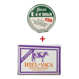 Pack Jabon Hiel Vaca + Benzo Derma