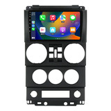 Estéreo 2+32g Carplay Cámara Para Jeep Wrangler 2008-2010