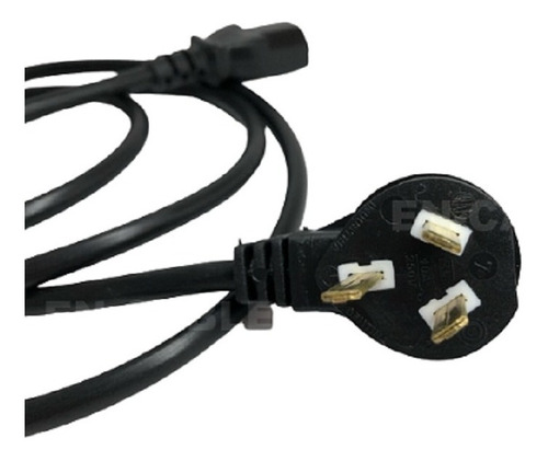 Cable Power Interlock X 1.50mts Certificado Iram Pc Tv Ups